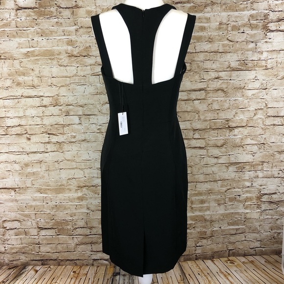 MILLY Cutout Shoulder Mini Bodycon Dress - Picture 3 of 5